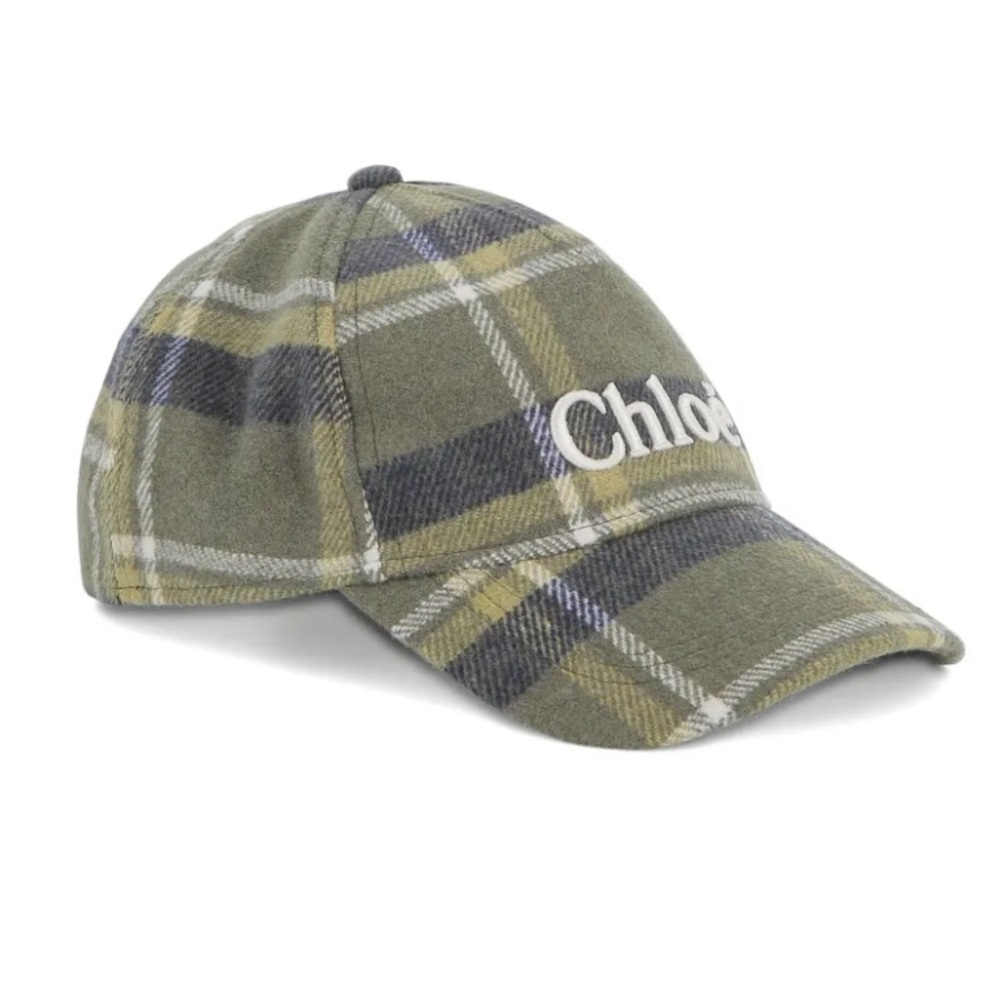 NWT Chloe Kids Plaid Baseball Cap- 54cm